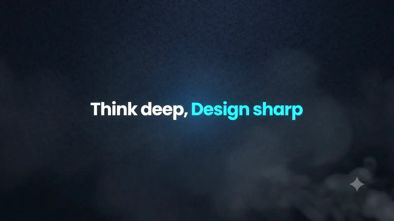 From the kods brand film: think deep, design sharp